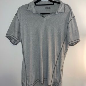 BKE grey collared shirt